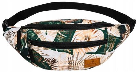 Kolorowa nerka damska - saszetka biodrowa z regulowanym paskiem 08