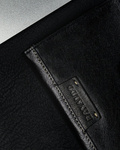 CZARNY SKÓRZANY PORTFEL MĘSKI DUŻY PIONOWY SKÓRA