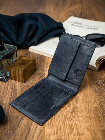 Niewielki portfel męski Buffalo Wild RFID poziomy