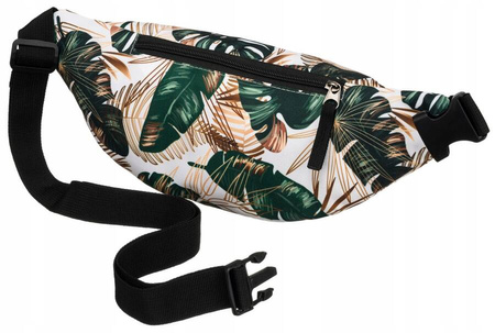 Kolorowa nerka damska - saszetka biodrowa z regulowanym paskiem 08