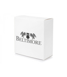 Brązowy skórzany pasek męski Beltimore wąski 100 cm