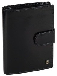 wytworny biznesowy portfel męski z ochroną RFID