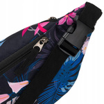 Kolorowa nerka damska - saszetka biodrowa z regulowanym paskiem 04