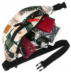 Kolorowa nerka damska - saszetka biodrowa z regulowanym paskiem 08