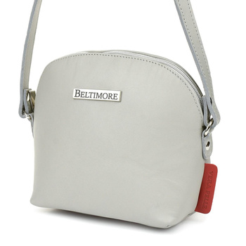 Wizytowa szara torebka skórzana Beltimore