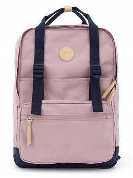 Fioletowy plecak Sportowy Duży A4 z miejscem na laptopa.