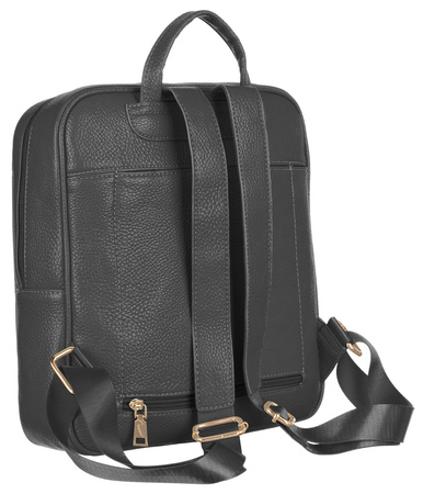 Szary plecak damski miejski A4