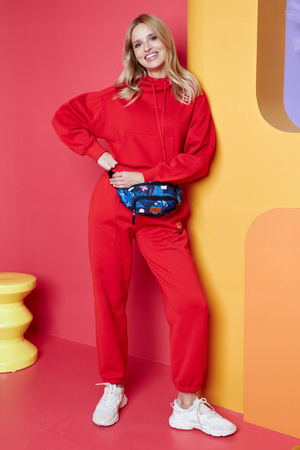 Nerka damska saszetka na biodra Kolorowa 04