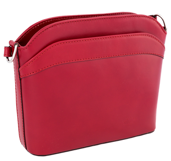 Skórzana torebka damska elegancka listonoszka HQ