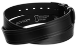 Czarny pasek męski skóra naturalna klamra Rovicky