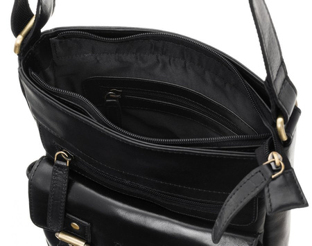 Torba listonoszka męska skórzana Rovicky na ramie