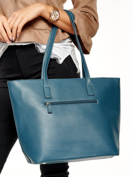 TORBA TOTE BAG ZE SKÓRY EKO DAVID JONES