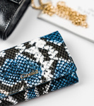 Elegancki portfel damski z modnym wzorem Cavaldi