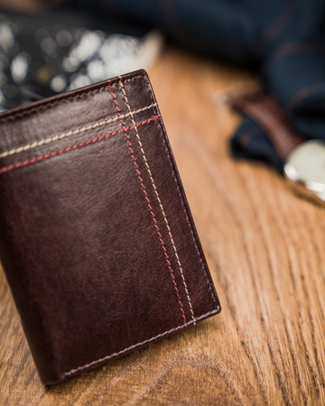 Portfel męski skórzany Always Wild® skóra na karty