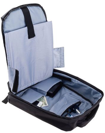 Sportowy plecak na laptopa 15" Rovicky czarny