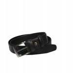 Klasyczny pasek męski z wysokojakościowej skóry naturalnej — Rovicky 