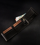 Cienki skórzany portfel męski RFID Buffalo Wild