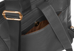 Szary plecak damski miejski A4