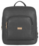 Szary plecak damski miejski A4