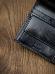 Skórzany portfel męski RFID Rovicky Jakość PREMIUM