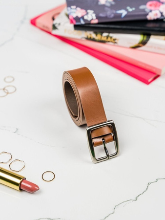 Skórzany pasek damski Rovicky szerokość 3 cm