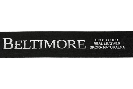 Skórzany pasek damski bezniklowy spodni sukienki