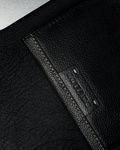 CZARNY SKÓRZANY PORTFEL MĘSKI DUŻY PIONOWY SKÓRA