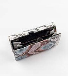 Elegancki portfel damski z modnym wzorem Cavaldi