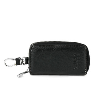 Solidne skórzane etui na klucze męskie kluczówka