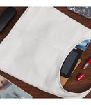 Biała Torebka Damska Duża Skórzana Worek