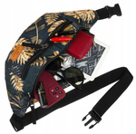 Kolorowa nerka damska - saszetka biodrowa z regulowanym paskiem 02