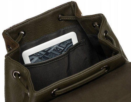 Plecak damski Elegancki Khaki - David Jones