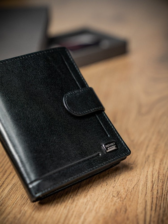 Portfel męski skórzany ROVICKY PC-102L-BAR