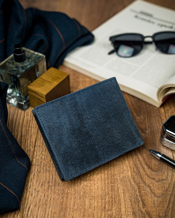 Piękny kolorowy portfel męski skórzany Forever Young®