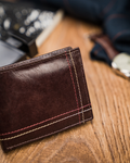 Portfel męski skórzany Always Wild® skóra na karty