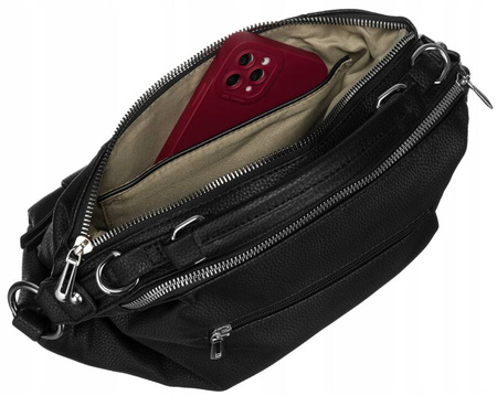 Torebka kuferek - mała listonoszka z rączką