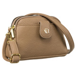 Mini torebka na telefon, portfel i klucze. Beżowa