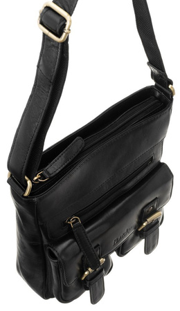 Torba listonoszka męska skórzana Rovicky na ramie