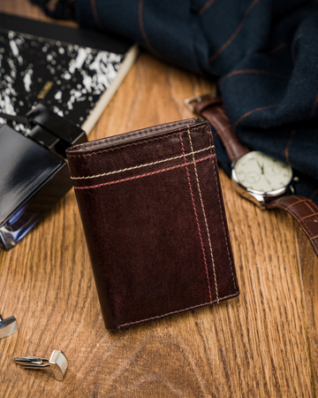 Portfel męski skórzany Always Wild® skóra na karty