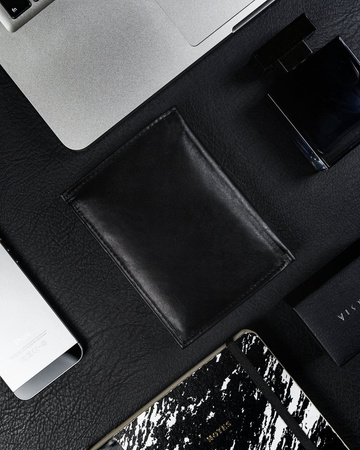 Skórzany portfel męski pionowy z rozbudowanym wnętrzem i RFID — Always Wild