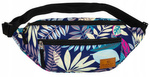 Kolorowa nerka damska - saszetka biodrowa z regulowanym paskiem 01