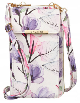 Kolorowa torebka na telefon - mini listonoszka z ekoskóry 07