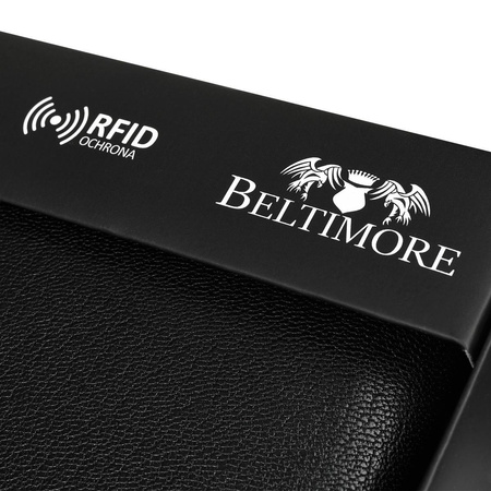 Męski portfel skórzany klasyczny RFiD Beltimore D43