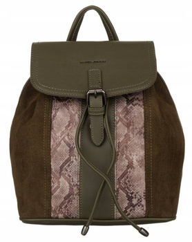 Plecak damski Elegancki Khaki - David Jones