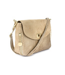 Włoska skórzana torebka listonoszka Vera Pelle