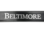BELTIMORE pasek ze skóry licowej naturalnej premium A36 czarny 105-120