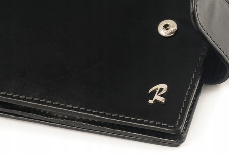 wytworny biznesowy portfel męski z ochroną RFID