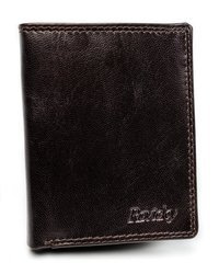 Mały porządny skórzany portfel męski Rovicky® RFID