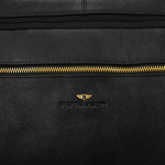 Torba Skórzana na laptopa męska czarna