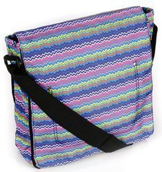 Loren® materiałowa torebka listonoszka damska klapka